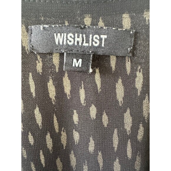 Wishlist Women's Paintbrush Polka Dot Button Front Side Pocket Playsuit Romper M - Picture 6 of 8